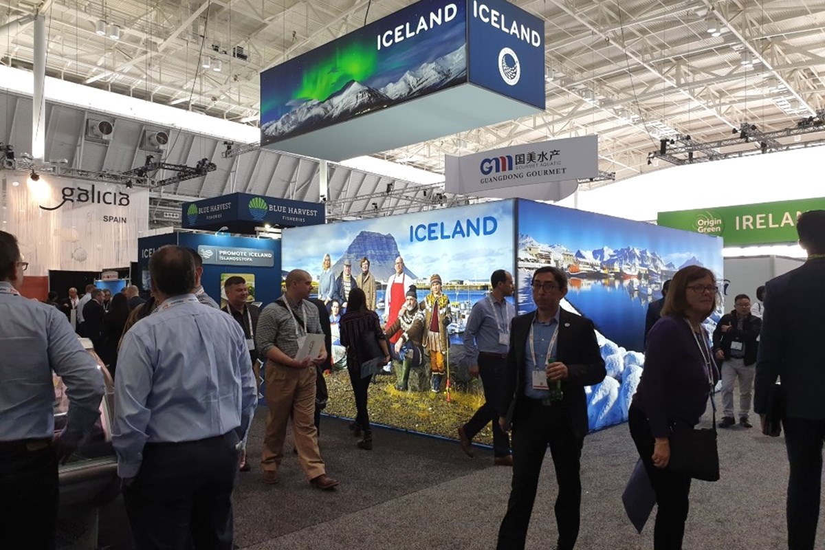 Iceland Responsible Fisheries á Sjávarútvegssýningunni í Boston