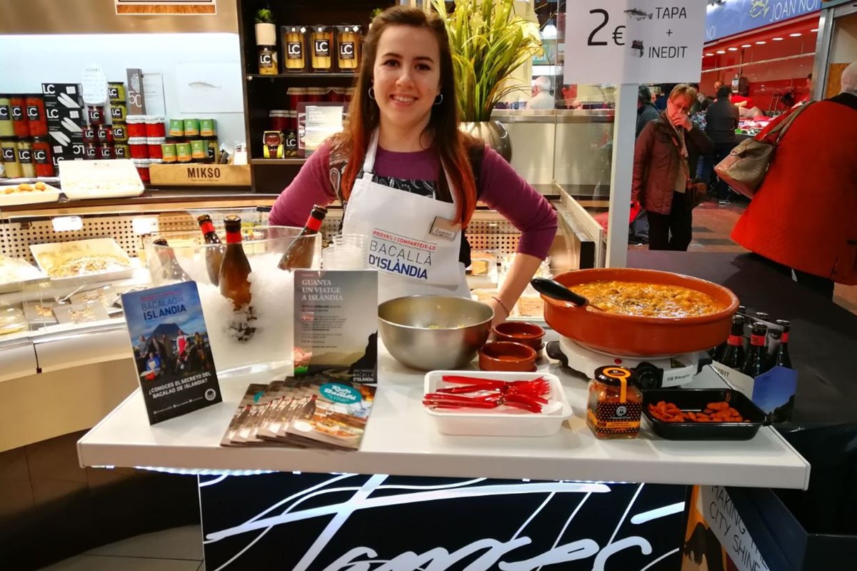 Kynning á íslenskum þorski á Spáni heldur áfram af krafti