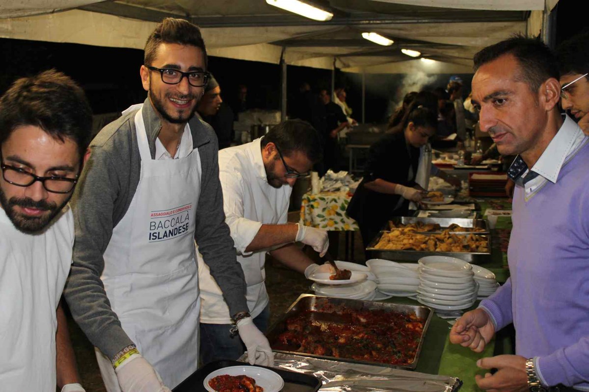 Saltfiskur kynntur á Suður Ítalíu