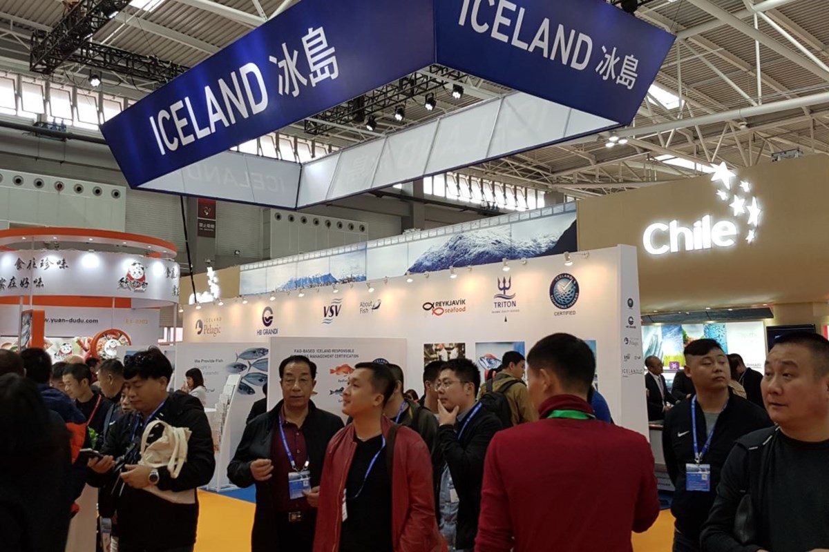 Þátttaka í sjávarútvegssýningu í Kína 1.-3. nóv.